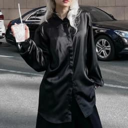 Thumbnail Áo sơ mi lụa thiết kế Unisex  Zune.zx, tay dài HIDDEN SHIRT 1