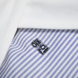 Thumbnail Áo Sơ Mi MANDO Kẻ Sọc Xanh Vải Oxford Dày Dặn Form Rộng Unisex Style Phong Cách Hàn Quốc - XSHT027 2