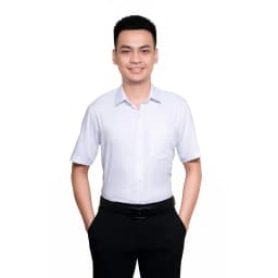 Thumbnail Áo sơ mi nam 23ASM-990 ngắn tay trơn dáng suông chất liệu sợi tre nhiều màu Thái Hòa 2