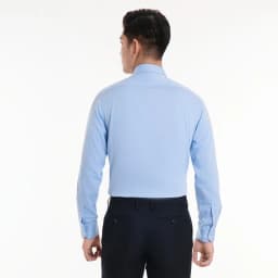 Thumbnail Áo sơ mi nam 23ASM-993 dài tay dáng suông chất liệu sợi tre trơn nhiều màu Thái Hòa 4