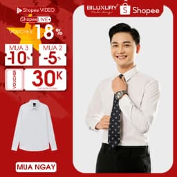 Thumbnail Áo Sơ Mi Nam Biluxury, Sơ Mi Trắng Nam Dài Tay 7SMDB120TRK - 7SMDB121TRK - 7SMDB006TRK Vải Cao Cấp 1