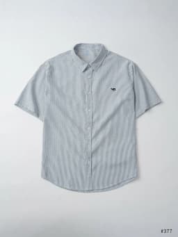 Thumbnail Áo Sơ Mi Nam Cộc LẠC ĐÀ DENIMST 377, Chất Liệu Cotton Mềm Mát 2