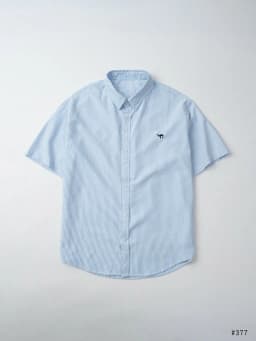 Thumbnail Áo Sơ Mi Nam Cộc LẠC ĐÀ DENIMST 377, Chất Liệu Cotton Mềm Mát 4