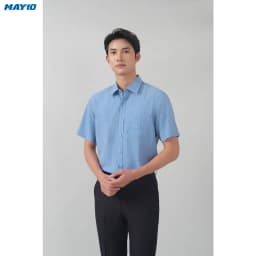 Thumbnail Áo Sơ mi nam cộc tay May10 form RegularFit mã 010123042 AD053 2
