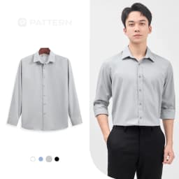 Thumbnail Áo Sơ Mi Nam Công Sở Dài Tay Modal PATTERN PA056 3