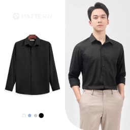Thumbnail Áo Sơ Mi Nam Công Sở Dài Tay Modal PATTERN PA056 4