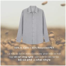 Thumbnail Áo SƠ MI nam dài tay CaféDriS khử mùi hiệu quả Coolmate 2