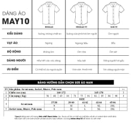 Thumbnail Áo sơ mi nam dài tay May 10 ( Back to school) 3