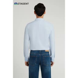 Thumbnail Áo sơ mi nam dáng slim fit Metagent MS 17E3601 3