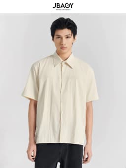 Thumbnail Áo sơ mi nam Linen tay ngắn JBAGY form rộng Relax 2025 Summer Collection - JS2502 1