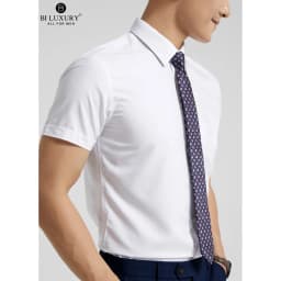 Thumbnail Áo Sơ Mi Nam Ngắn Tay BILUXURY 7SMCB002-7SMCB008 Chất Vải Kháng Khuẩn Chống Tia UV Form Chuẩn Thời Trang 4
