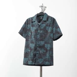 Thumbnail Áo sơ mi nam POLYS Fullbox chính hãng, Lụa Vân Chéo thoáng mát, không nhăn, họa tiết TROPICAL LEAVES 4