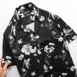 Thumbnail Áo sơ mi nam POLYS Fullbox, Vải Lụa co giãn 4 chiều, mềm mịn. Sơ mi họa tiết ORCHID FLOWER 3