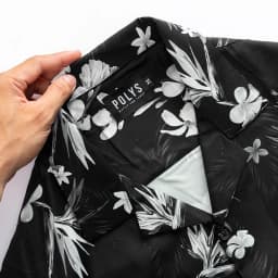 Thumbnail Áo sơ mi nam POLYS Fullbox, Vải Lụa co giãn 4 chiều, mềm mịn. Sơ mi họa tiết ORCHID FLOWER 4