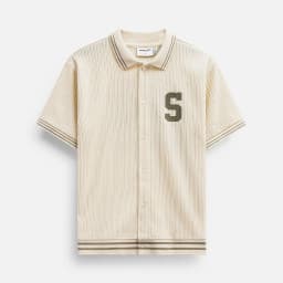 Thumbnail Áo Sơ Mi Nam Relaxed Beige The S, Chất Vải Cotton Thoải Mái, SM0170, SOMEHOW 2