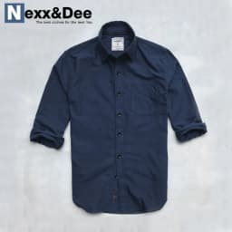 Thumbnail Áo sơ mi nam tay dài công sở màu đen vải oxford cao cấp denim Nexx&Dee SM02 4