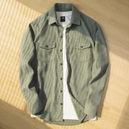 Thumbnail Áo sơ mi nam tay dài VELVET FABRIC chất lụa nhung gân FEAER DENIM 3