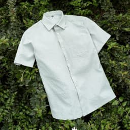 Thumbnail Áo sơ mi nam tay ngắn 360 Boutique vải texture thoáng mát form relax có túi trước  - STNTK613 1