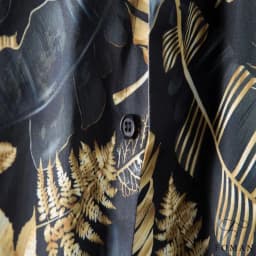 Thumbnail Áo sơ mi nam tay ngắn FOMAN chất vải lụa không nhăn, thấm hút, thoáng khí, hoạ tiết Lá Vàng GOLD LEAf (FM05) 4