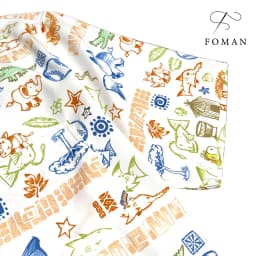 Thumbnail Áo sơ mi Nam tay ngắn hoạ tiết Động Vật Cute Animals FOMAN chất vải Lụa, thấm hút, thoáng mát, không nhăn, nhàu | FM-53 3