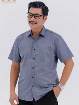 Thumbnail Áo sơ mi nam trung niên ngắn tay DGCs - SASNBC60M. 3