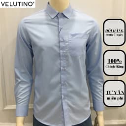 Thumbnail Áo sơ mi nam Velutino dài tay túi ngực công sở cao cấp 1