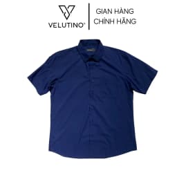 Thumbnail Áo sơ mi nam Velutino ngắn tay cao cấp công sở vải mát mịn không nhăn SMC211 2