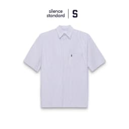 Thumbnail Áo sơ mi ngắn tay SilenceStandard Premium Oxford Stripe [SO07] 1