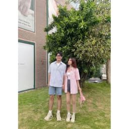 Thumbnail Áo sơ mi ngắn tay SilenceStandard Premium Oxford Stripe [SO07] 3