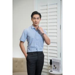 Thumbnail Áo sơ mi ngắn tay DGCs - SASNBC61M -M1 1