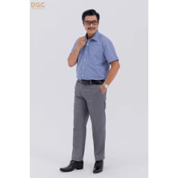 Thumbnail Áo sơ mi ngắn tay nam trung niên DGCs hoạ tiết caro nhỏ SASNBC47M 2
