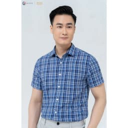 Thumbnail Áo sơ mi ngắn tay Slim Fit DGCs - sasnbb33m 2