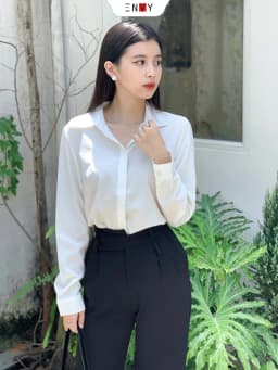 Thumbnail Áo sơ mi nữ truyền thống ENVY - S0095 1