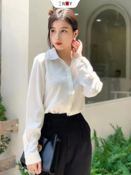 Thumbnail Áo sơ mi nữ truyền thống ENVY - S0095 2