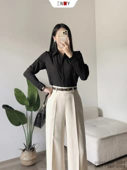 Thumbnail Áo sơ mi nữ truyền thống ENVY - S0095 3