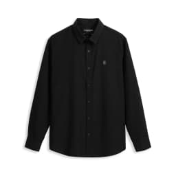 Thumbnail Áo Sơ Mi Oxford Nam Tay Dài Blank Color Embroider Form Slim SMID0144 4