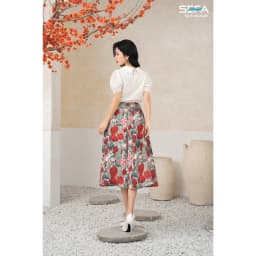 Thumbnail Áo sơ mi ren cổ sen SEFA 2000208162 2