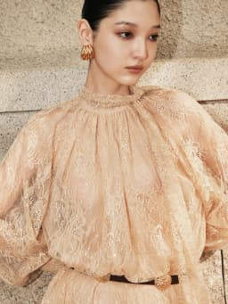 Thumbnail Áo sơ mi ren Evelina Blouse HUONG BOUTIQUE HBSM1176 3