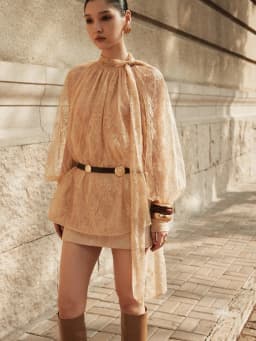 Thumbnail Áo sơ mi ren Evelina Blouse HUONG BOUTIQUE HBSM1176 4