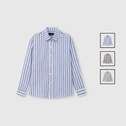Thumbnail Áo sơ mi ROWAY form regular | dài tay linen 1