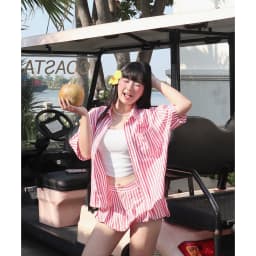 Thumbnail Áo Sơ Mi SAIGONESE Form Boxy Thun Kate Hoạ Tiết Sọc Unisex Nam Nữ 5 Màu 3