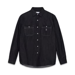 Thumbnail Áo sơ mi SilenceStandard Premium Denim Logo S [SB02] 2
