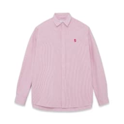 Thumbnail Áo sơ mi Silencestandard Premium Oxford Shirt Logo S thêu/ kẻ đỏ [SO02] 1