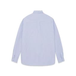 Thumbnail Áo sơ mi SilenceStandard Premium Oxford Shirt Logo S thêu/ kẻ xanh [SO02] 3