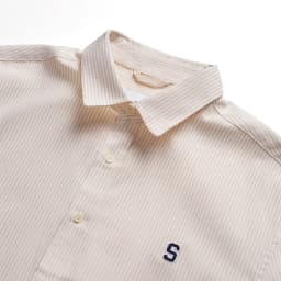 Thumbnail Áo sơ mi SilenceStandard Premium Oxford Shirt Logo S thêu/ kẻ vàng [SO02] 3