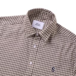 Thumbnail Áo sơ mi SilenceStandard Eco Linen/Check Shirt-[SO31] 2