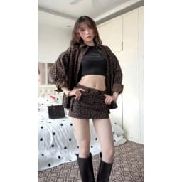 Thumbnail Áo sơ mi tay dài da beo ELFIN form rộng - 𝐊𝐈𝐋𝐋 𝐒𝐘𝐒𝐓𝐄𝐌 4