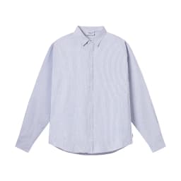 Thumbnail Áo Sơ Mi Tay Dài Kẻ Sọc Teelab Local Brand Vải Oxford Cao Cấp Oversize 3 Màu Xanh, Hồng, Xám SS047 2