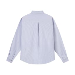 Thumbnail Áo Sơ Mi Tay Dài Kẻ Sọc Teelab Local Brand Vải Oxford Cao Cấp Oversize 3 Màu Xanh, Hồng, Xám SS047 3