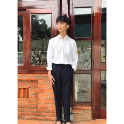 Thumbnail Áo sơ mi tay dài nam đi học cấp 1, cấp 2, cấp 3 Jadiny 4